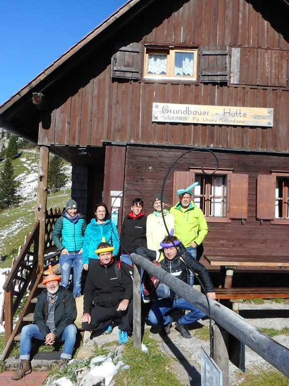 Saisonabschluss Grundbauerhütte